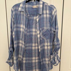 Altar'd State Plaid Top